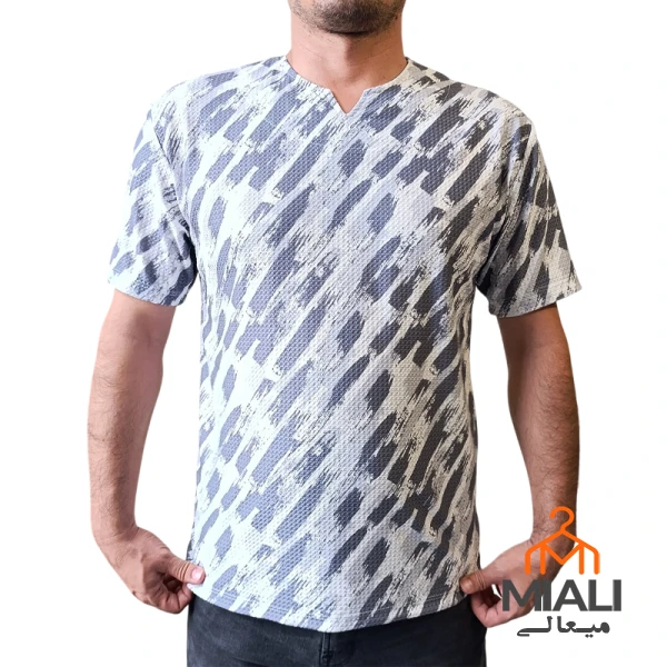 بهترین تیشرت مردانه یقه کوبایی