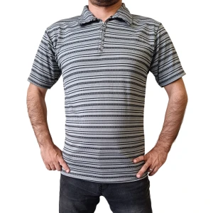 تیشرت مردانه نیم زیپ