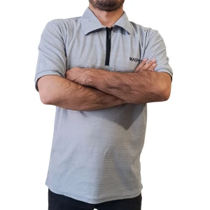 تیشرت نیم زیپ مردانه