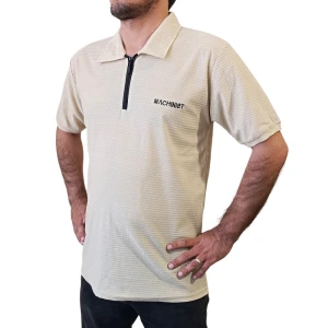 تیشرت نیم زیپ مردانه