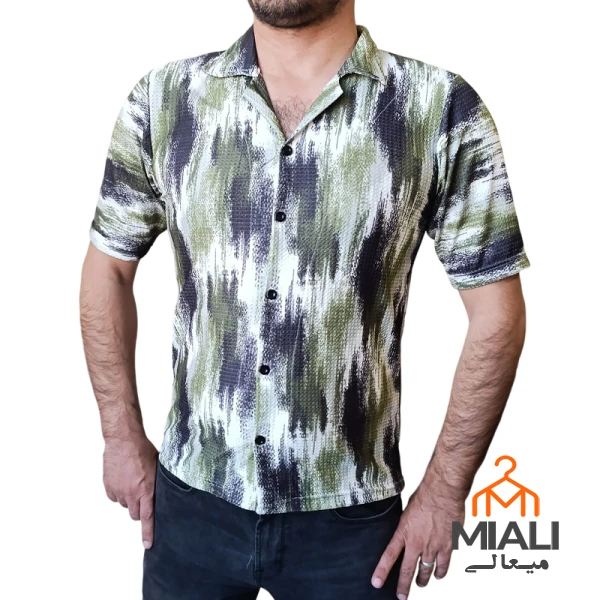 پیراهن آستین کوتاه مردانه اسپرت