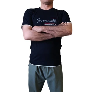 تیشرت مردانه سوپر پنبه یقه گرد