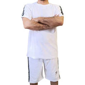 ست تیشرت و شلوارک مردانه طرح آدیداس