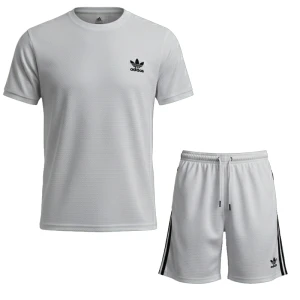 ست تیشرت و شلوارک ورزشی مردانه