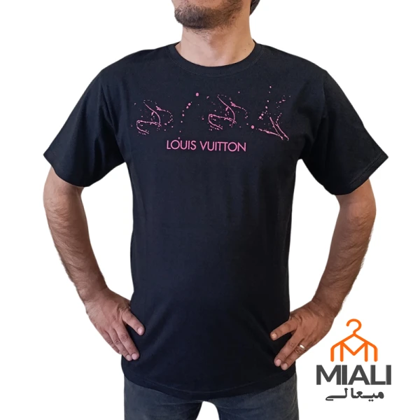 تیشرت نخی طرح LOUIS