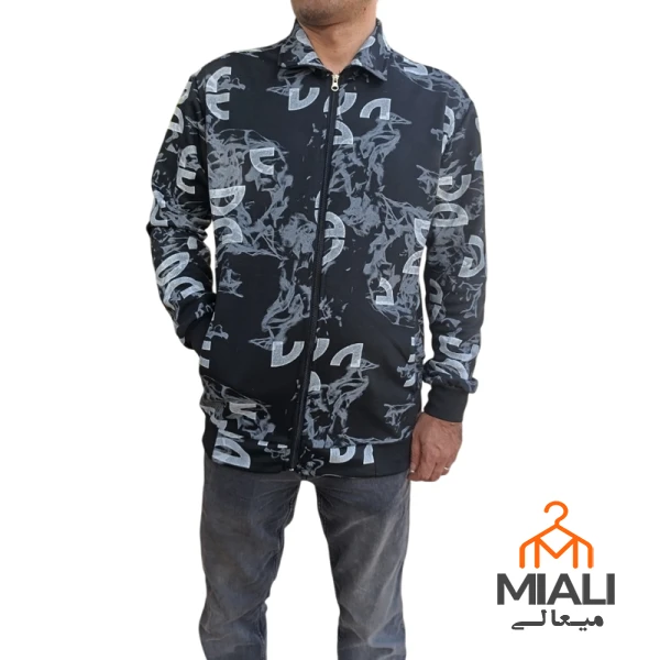 سویشرت زیپ دار مردانه اسپان