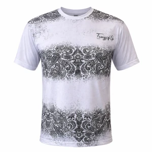 تیشرت مردانه تذهیب - سفید